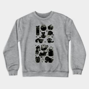 liquid cat Crewneck Sweatshirt